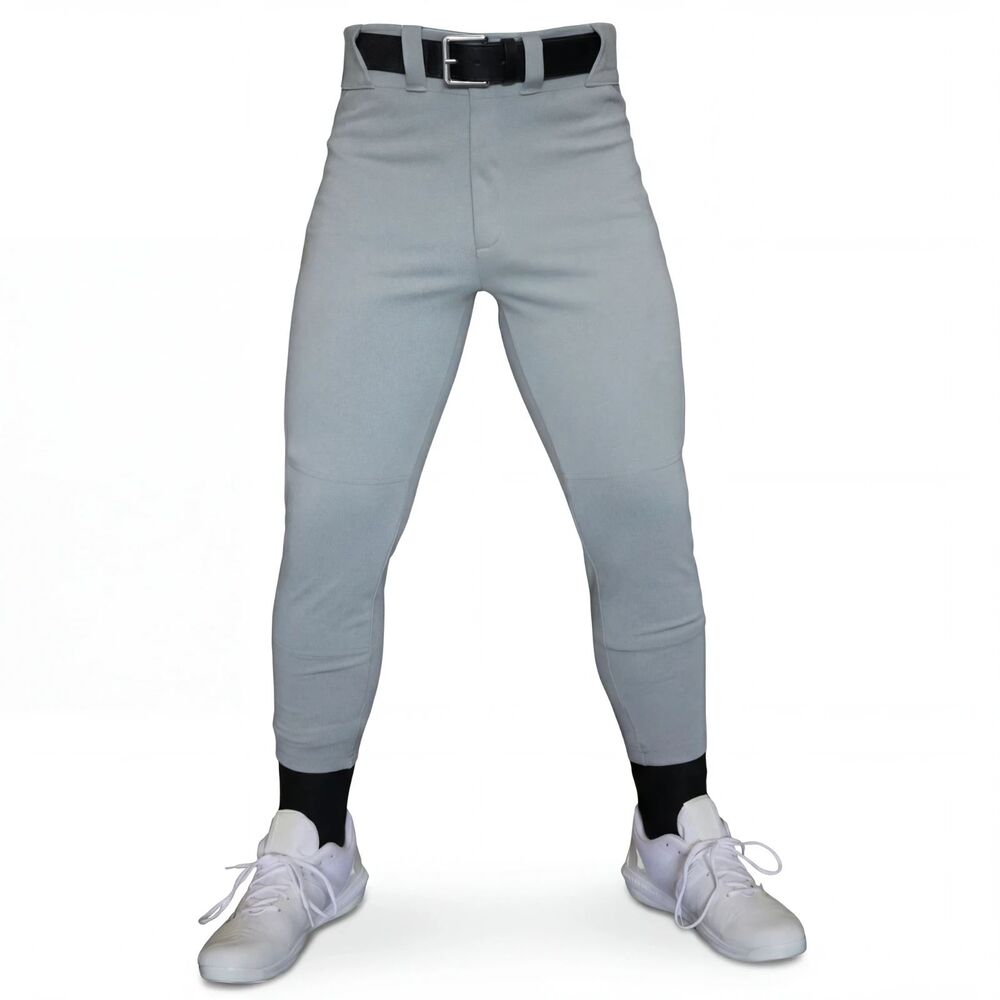 Dirty Mids Adult Baseball Pants Grey size small
